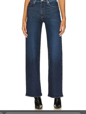 AGOLDE Harper Mid Rise Wide Straight Jeans in Formation, size 29 NWT